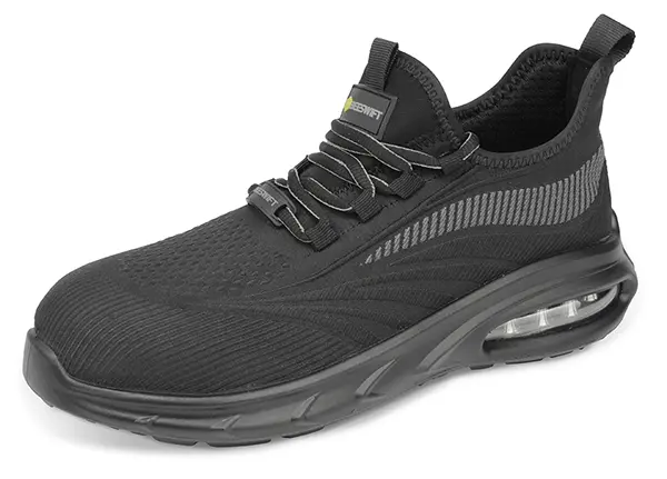 BEESWIFT FLYKNIT TRAINER COMPOSITE S1PL – Lengvi, be metalo, sportinio tipo saugos batai (S1 PL FO SR)
