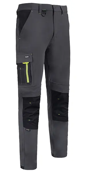 Flex kelnės Pilka/Juoda