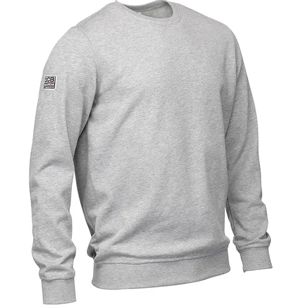 JCB ESSENTIAL SWEATSHIRT – Pilkas džemperis, 300 g/m²