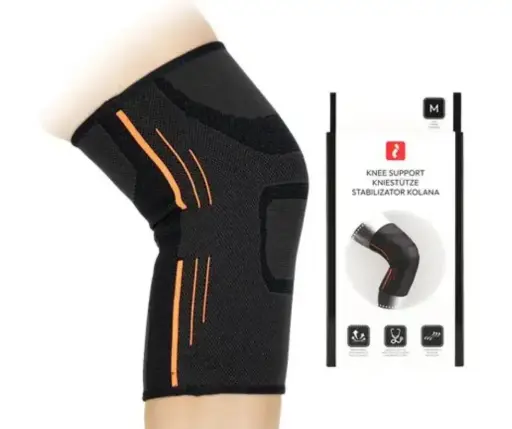 SUP-KNEE B – Elastinis kelio įtvaras su girnelės stabilizavimu