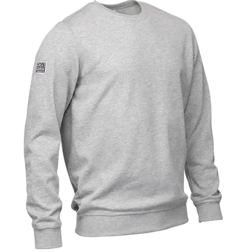 JCB ESSENTIAL SWEATSHIRT – Pilkas džemperis, 300 g/m²