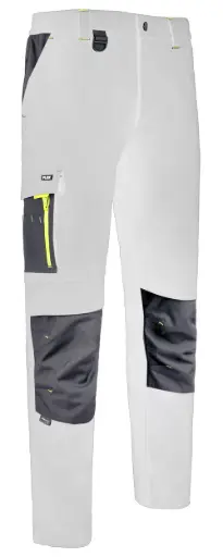 Flex kelnės Balta / Pilka