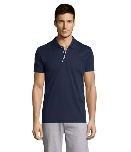 Vyrų sportiniai polo marškinėliai – POLYESTER 180